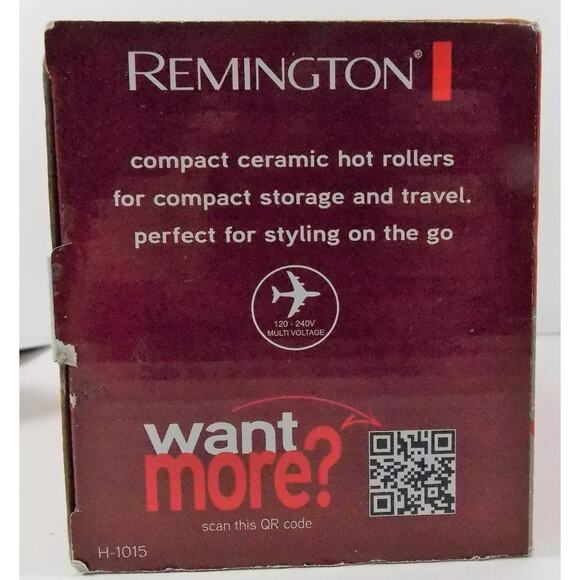 TWO Remington H-1015 Ceramic Ionic Hot Rollers Curlers Sets & 10 LARGE Rollers - Picture 11 of 11